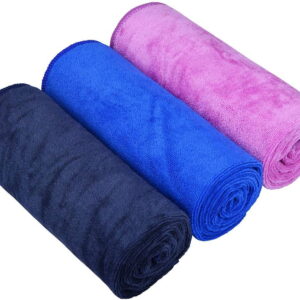 3-Pack Microfiber Health club Yoga Towels for Males & Ladies – Absorbent, Delicate, Quick-Drying Health Towels, 14″x30″ for Train and Sports activities