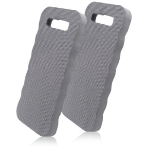 Hortem Grey Thick Kneeling Pads – Set of two Waterproof Backyard Knee Pads, Versatile Kneeler Cushion