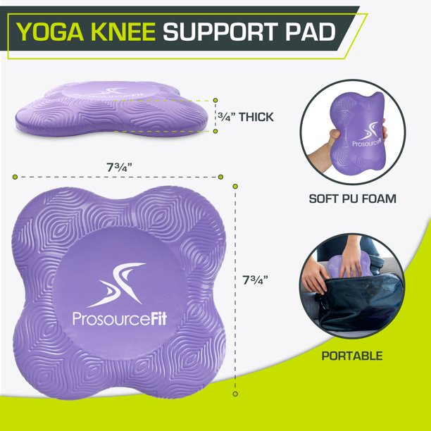 Purple Yoga Knee Assist Pads (Pair of two)